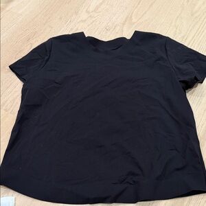 ADAY Black Short Sleeve Tee